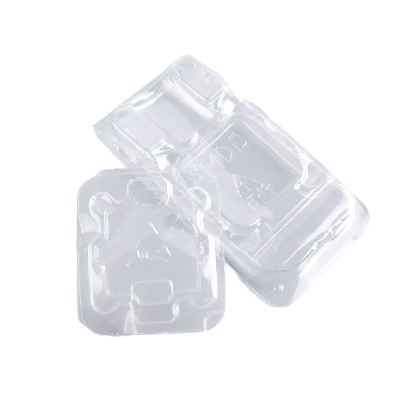 10pcs Storage Boxes Clamshell Case CPU Box Plastic Protection For Intel AMD 775/1155/i3/i5/i7/940/AM4 IC Chipset Transparent Box
