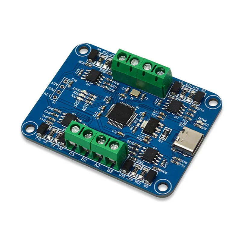 Moduł komunikacyjny USB do 4-kierunkowego RS485 CH344Q Półdupleksowa transmisja sygnału ze wskaźnikiem świetlnym do drukarki skanera