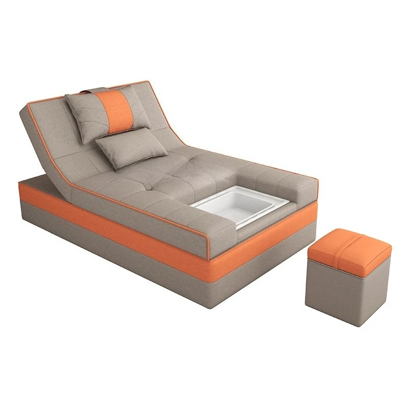 Foot massage bed integrated bed, foot bath sofa electric foot bath center rest hall sofa bed