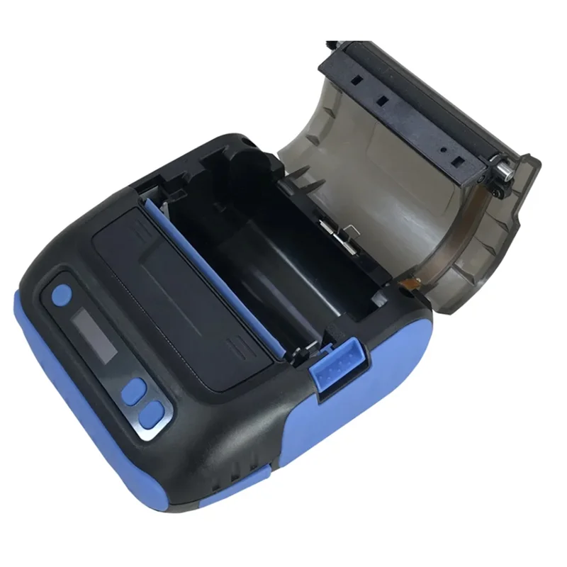 Superieure draagbare draagbare printer P29L Bluetooth thermische barcodeprinter voor 80 mm thermische bonnen