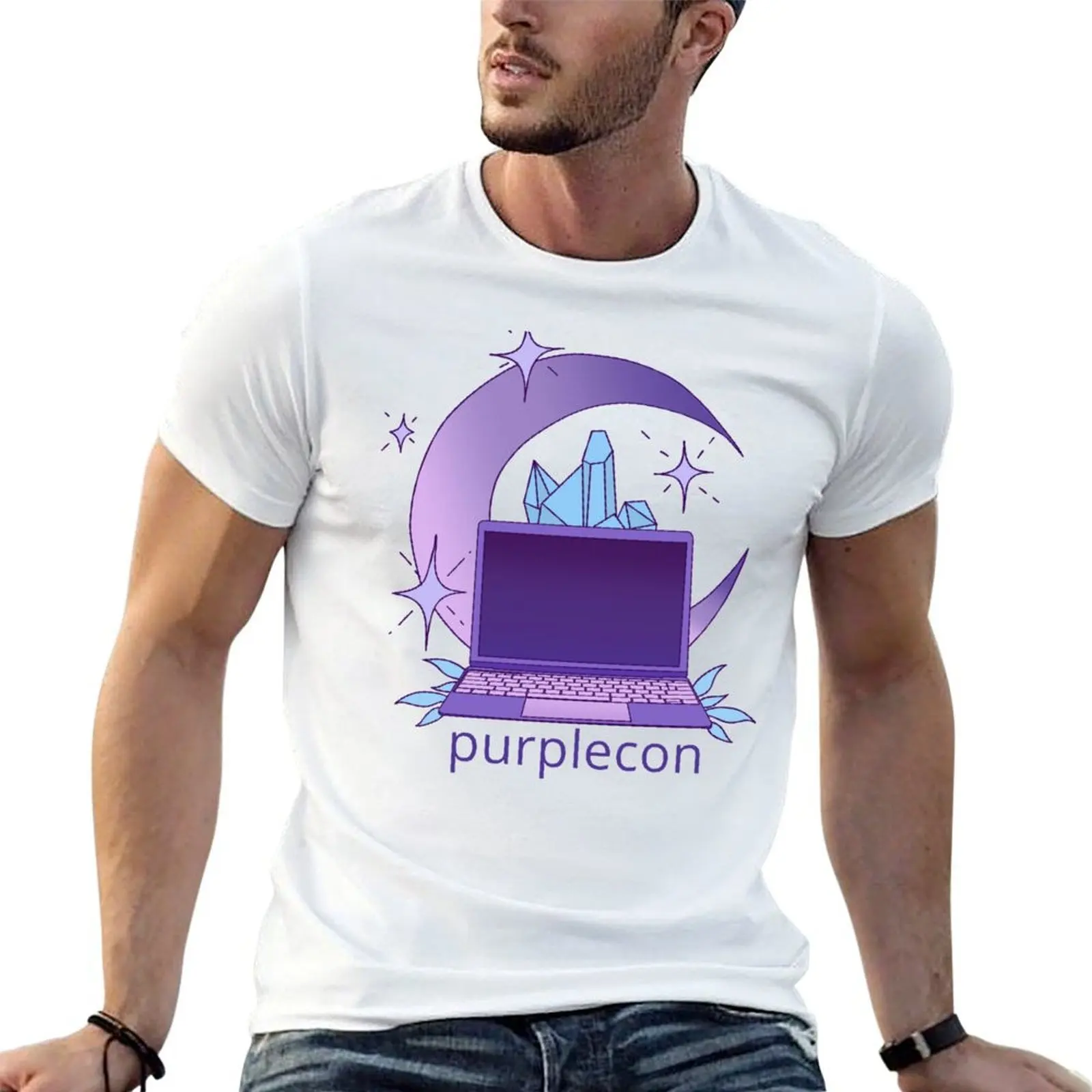 

purplecon 2019 shirt a T-Shirt man t shirts high quality luxury brand t shirts designer T-Shirt
