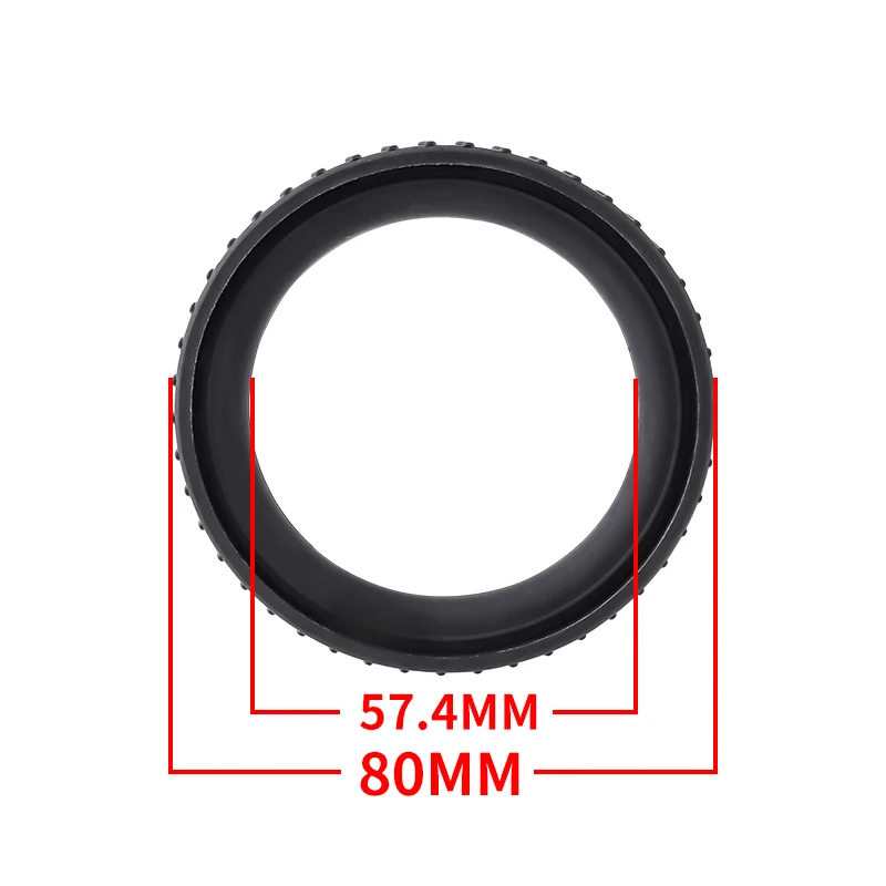 MUQZI Folding Bike Easy Wheel Rubber Ring For Brompton Easywheel Repair Parts Accessories