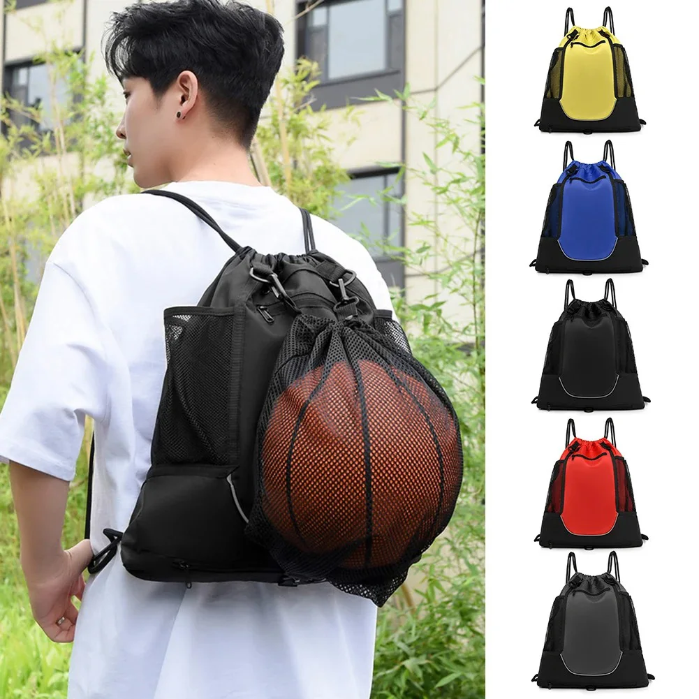 

Sports Basketball Backpack With Ball Compartment Basketball Bag For Men Women Kids Stretch Soccer Volleyball Travel Backpack