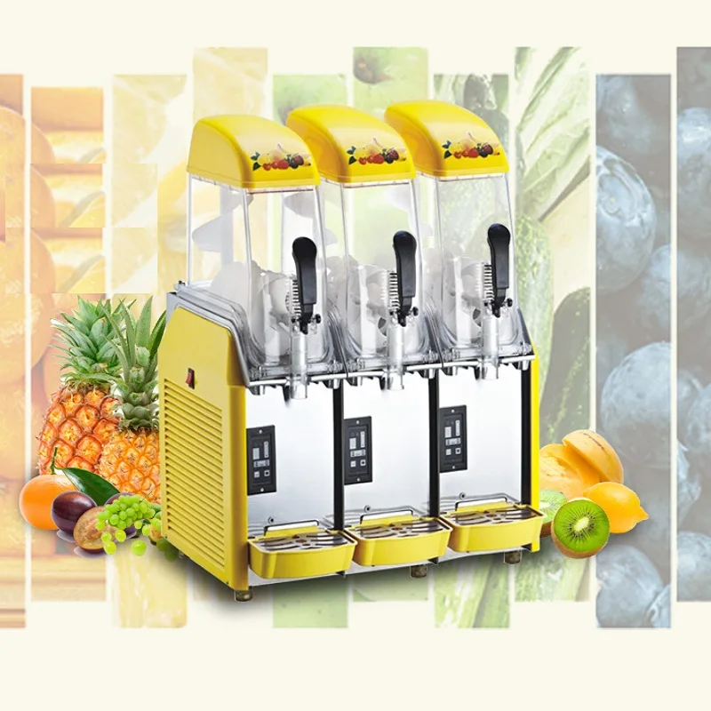 آلة ذوبان الثلج 220 فولت آلات طين كهربائية صانع المشروبات الباردة صنع العصائر آلة صنع الثلج الرملي
