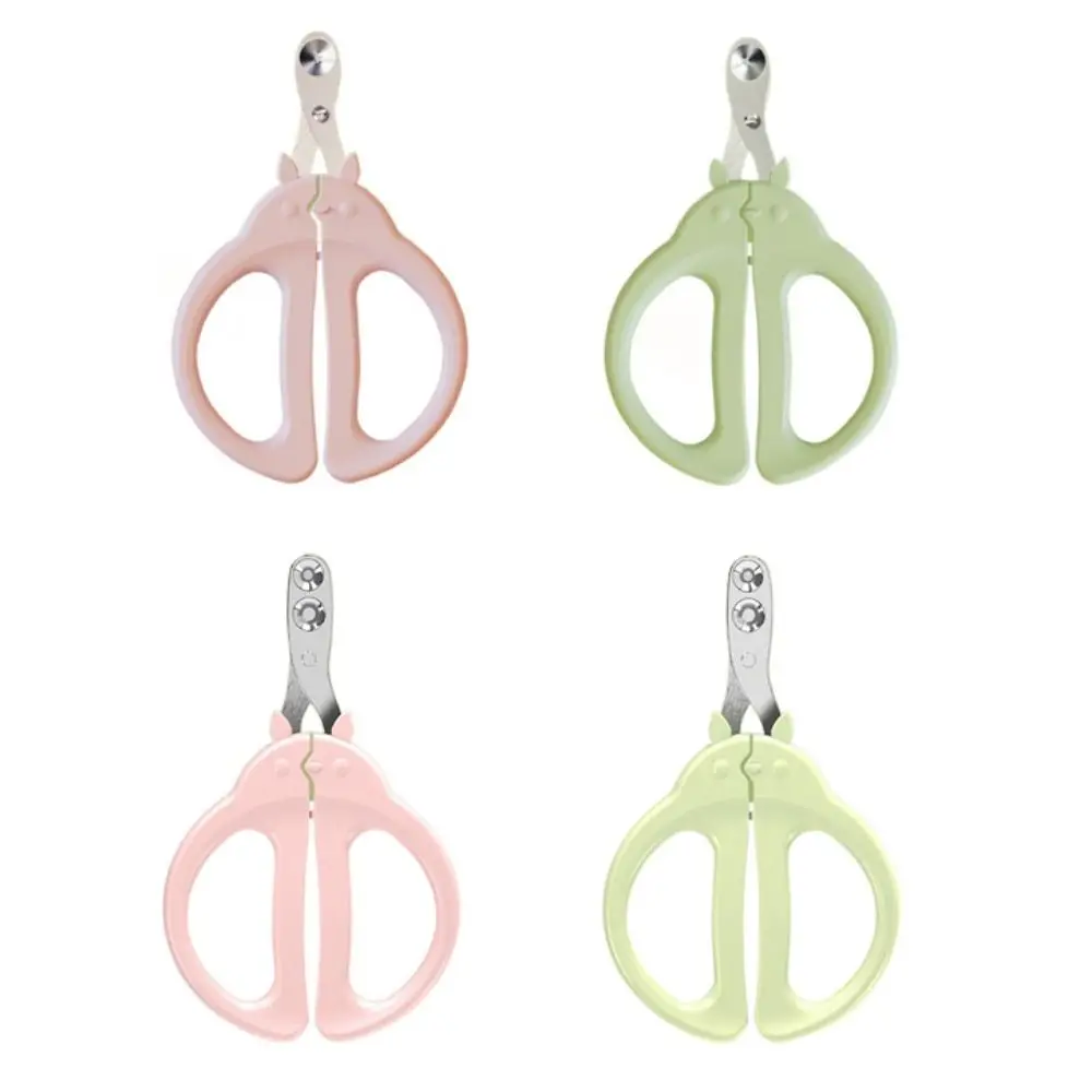 

Single/Double Holes Pet Nail Clippers Stainless Steel Totoro Shape Cat Grooming Scissor Cat Nail Trimmers Pet Toes Claws Pliers