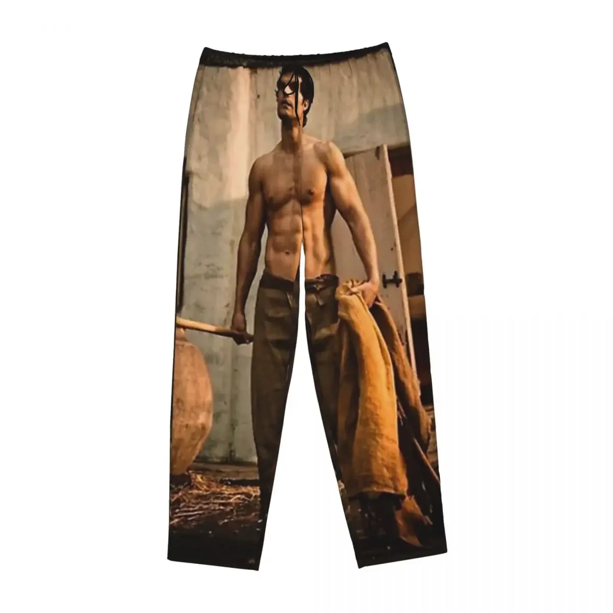 

Женские пижамные брюки Custom Henry Cavill с карманами для отдыха и сна