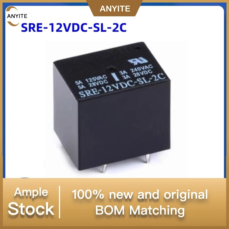 NEW 10Pcs/LoT   SRE-12VDC-SL-2C   SRE-12VDC-SL   replace  TR99-12VDC-SB-CD      TR99-12VDC    8PIN