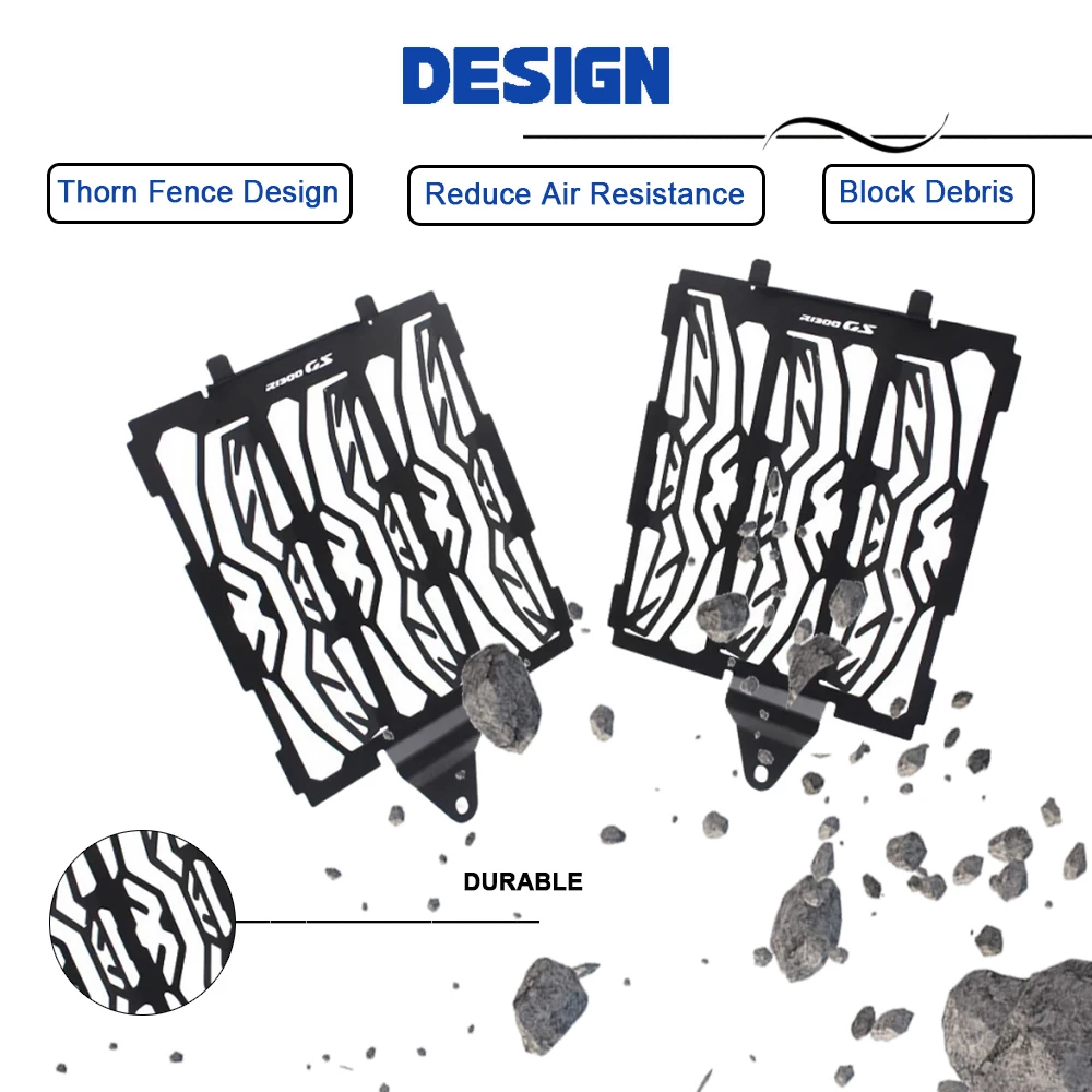 Motorrad Kühlergrill Wasser Kühler Schutz Schutz Für BMW R1300GS 2023 2024 2025 R1300 GS R1300 Grill Öl-kühler Abdeckung