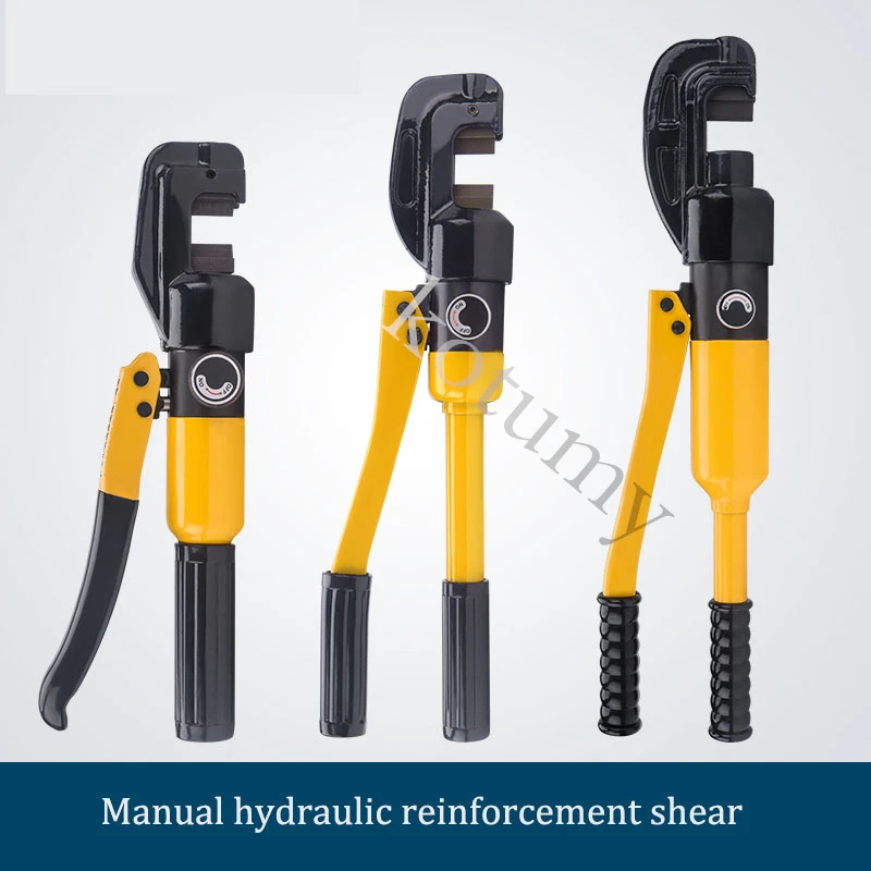 Hydraulic Rebar Cutter Manual Hydraulic Reinforcement Shear Hydraulic Steel Bar Cutter  4-22MM