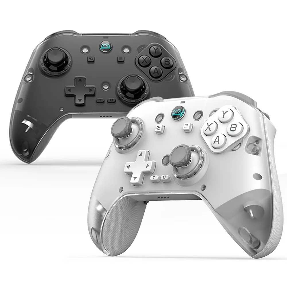 Game Controller For Steam/Switch/Android/IOS/PC/TV Wireless Gamepad Console 6-Axis Gyroscope Hall Joystick With Charging Base
