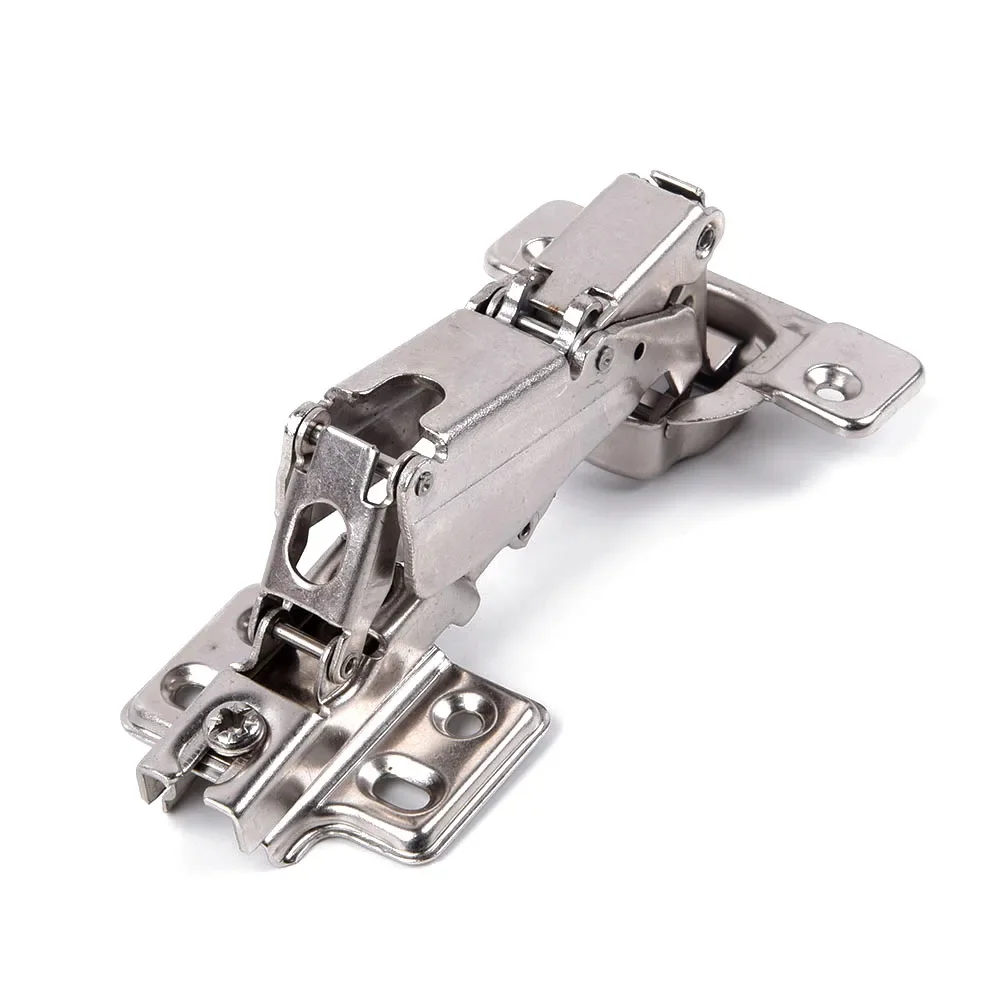 

Bathroom Door Hinge Cupboard 165 Degree Cabinet Corner Folded Part Replacement Stainless Iron Thick With Screw