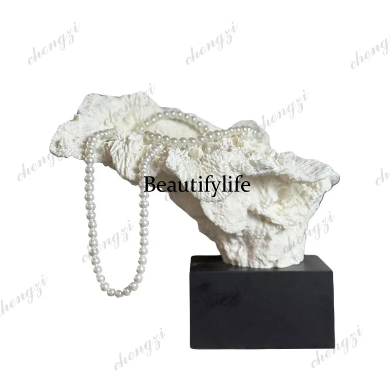 Modern Italian simulated coral ornament French medieval tea room study desktop home decoration