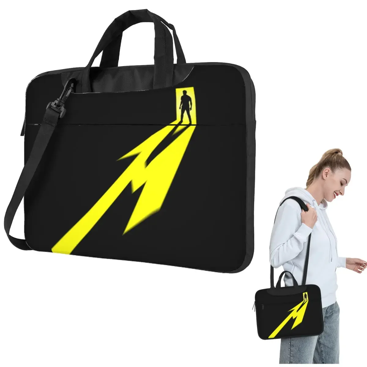 Metallicas M72 Word Tour (7) Crossbody Laptop Bag Case Computer Bag 13 14 15.6 Inch Notebook Pouch for Lenovo