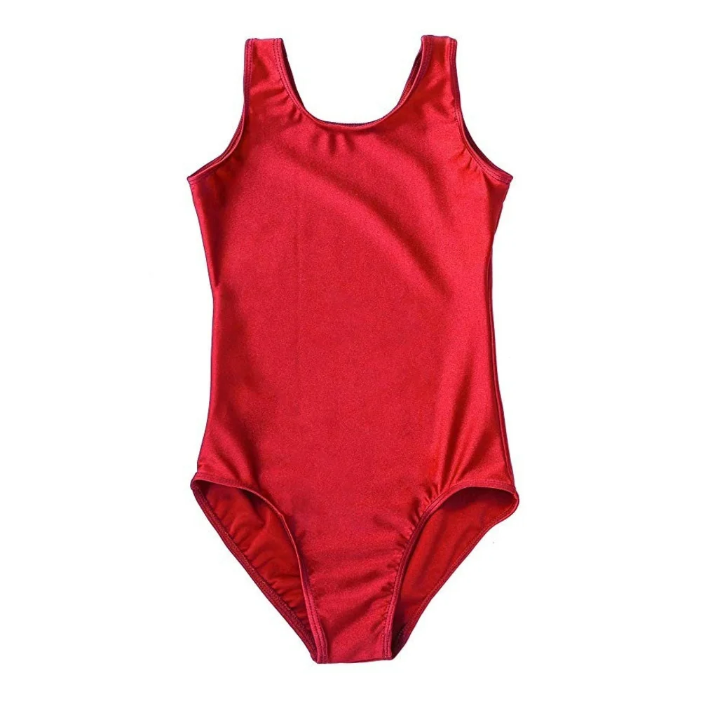 Girls' Camisole Leotard With Straps Gymnastic Ballet Dance Gymnastics Leotards Kids Belly Dancing Bodysuit Ballet Dance Costume