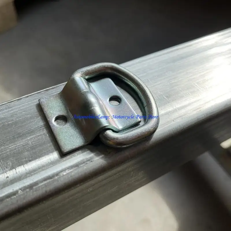 

H7BD rings Tie Downs Heavy Duty Anchors Metal Tie Down Brackets Simple Installs for Load Securing in Trailers Trucks & Boats