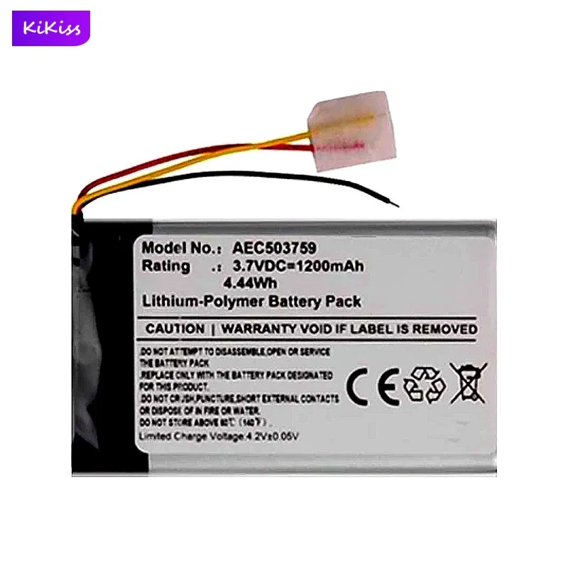 AEC503759 Gaming Headset Battery For SteelSeries Arctis 1 3 5 7 7P Arctis1 Arctis3 Arctis5 Arctis7 Arctis7P 1300mAh