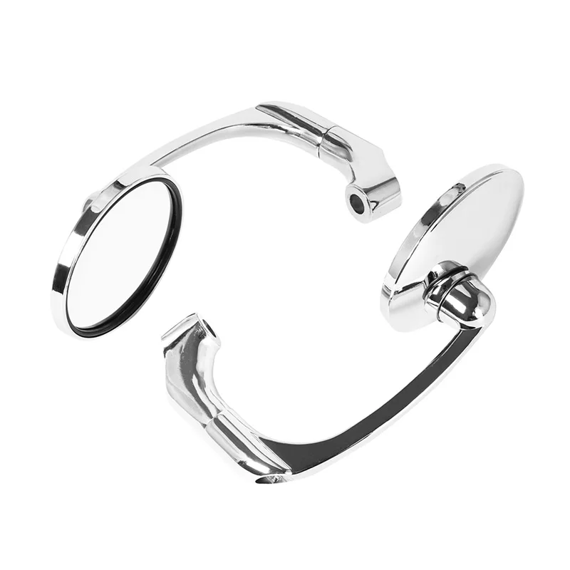 Espejo retrovisor Retro para motocicleta, Retrovisor lateral Universal para Moto, espejo de manillar para Scooter Cruiser y Chopper, 8MM/10MM