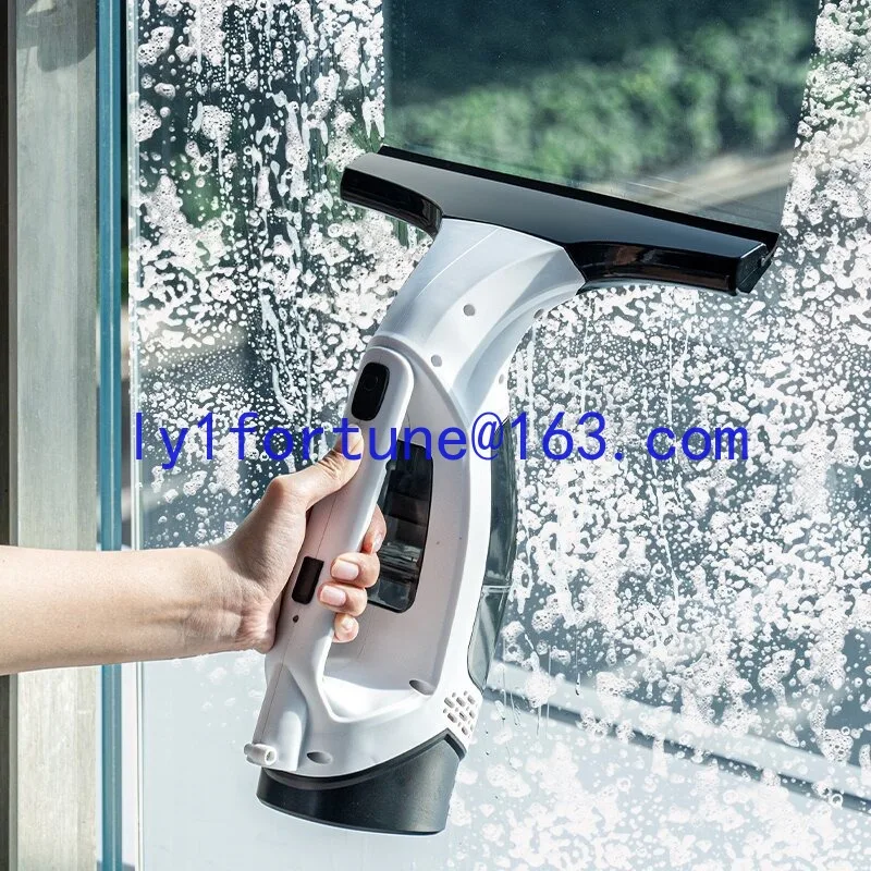 New small electric glass cleaner, handheld window cleaner, strong water absorption, efficient and portable artifact