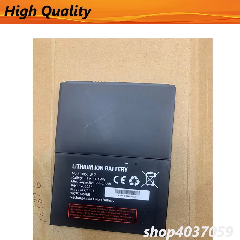 Original 2930mAh Battery W7 W-7 For NETGEAR Aircard AC790S AC810S Sierra Wirless Router Rechargable Batteria Replacement