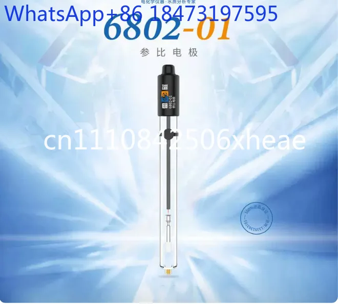 6802-01 Laboratory Reference Electrode - High Precision Electrochemical Probe for pH/ORP/Ion Concentration Measurement