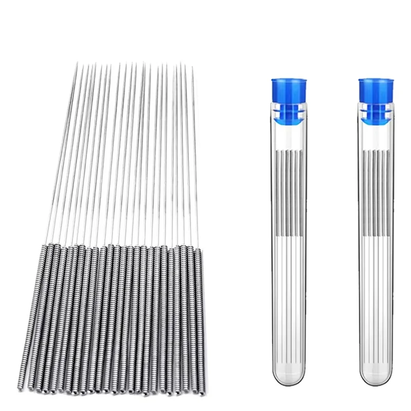10Pcs 3D Printer Nozzle Cleaner Needles 0.2/0.3/0.4/0.5/0.6/0.8/1.0mm Stainless Steel Cleaning Kit For Extruder Maintenance Tool
