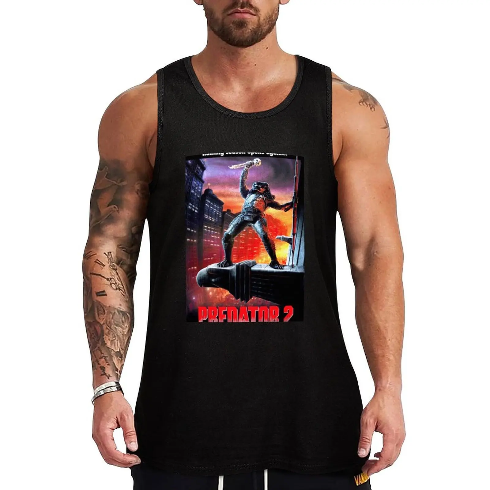 Predator 2: Hunting season opens again Tank Top Man gym clothes gym