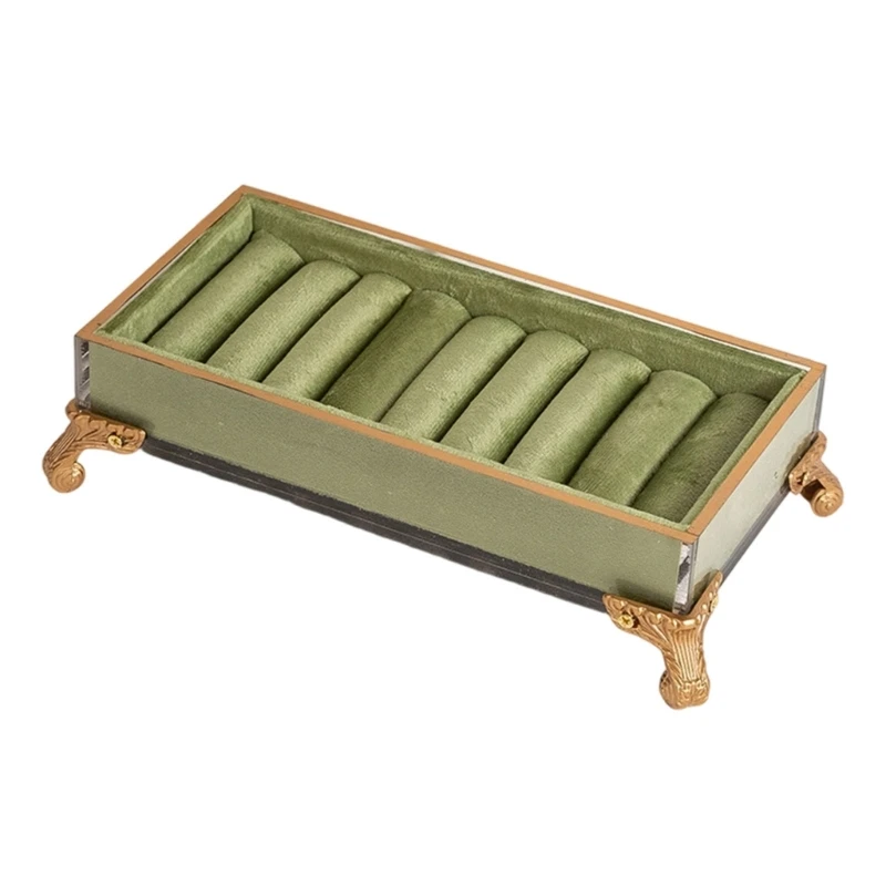 HXBF Decorative Jewelry Display Tray for Dresser Vanity or Store Window