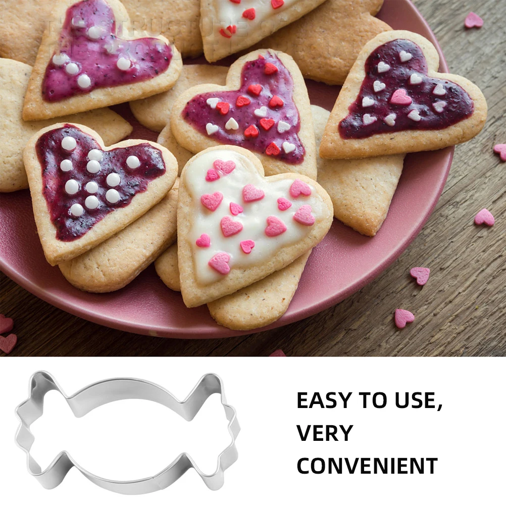 

6 Pcs Cookie Cutter Set Long-lasting Molds Halloween Candy Biscuit Baking Stainless Steel for