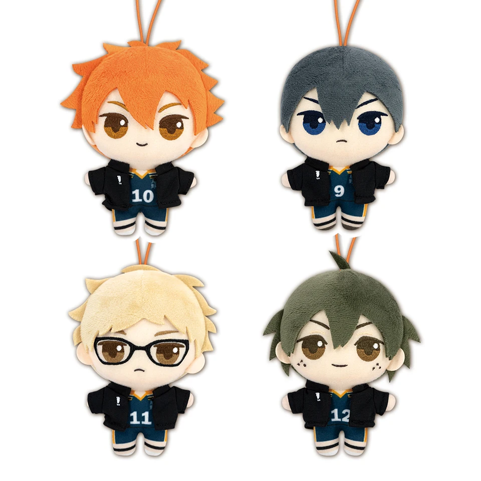 Haikyuu!! Shoyo Hinata Tobio Kageyama Kei Tsukishima Anime Genuine Plush Maumet Pendant Puppet Cospaly Cartoon Gift