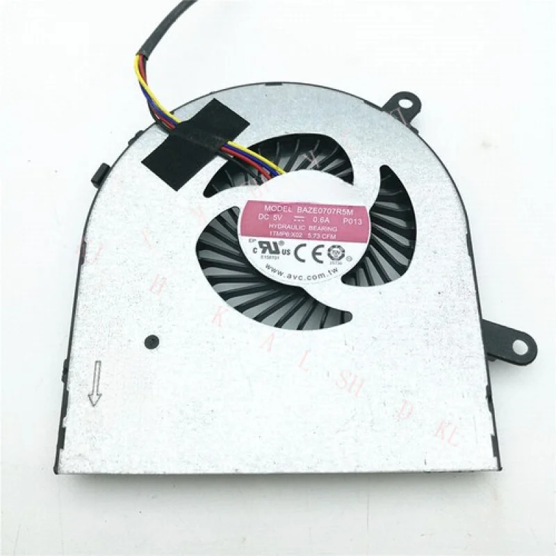 

N For Dell AVC BAZE0707R5M P013 DC5V 0.6A Cooling Fan 01TMP6 1TMP6