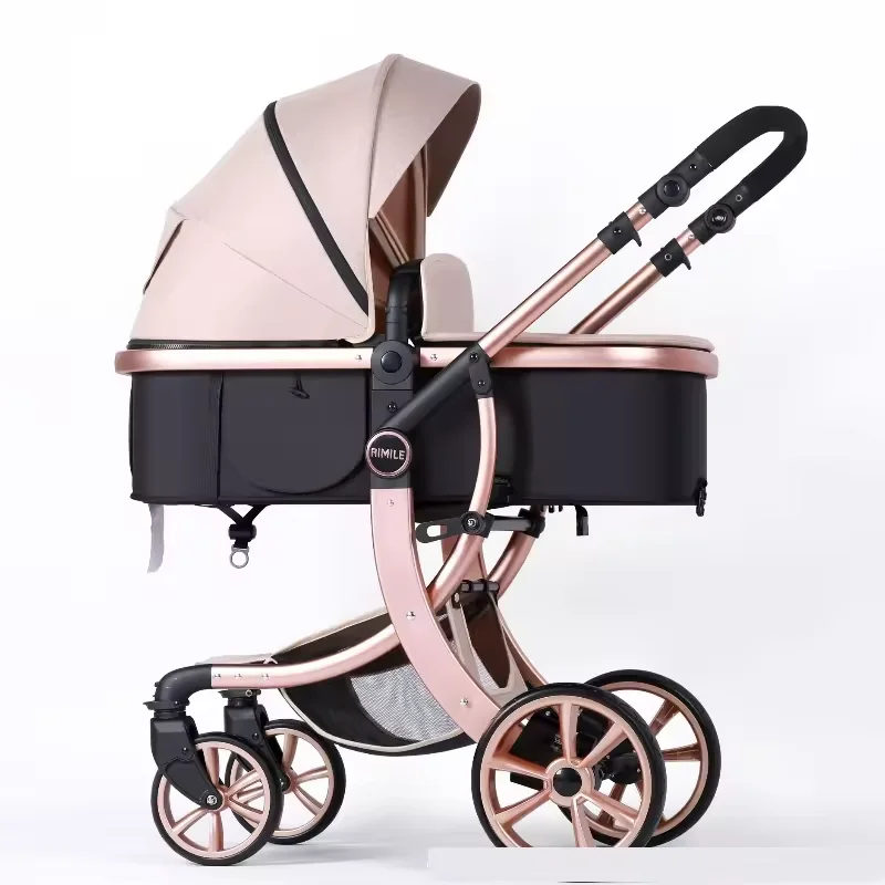 

New design lightweight baby stroller two-way push with reversible handle stroller for children baby carriage pram