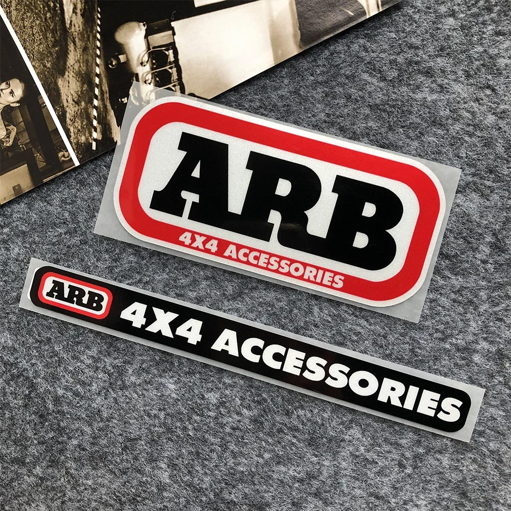 ARB 4X4 Accessories Warning Sticker Off-Road Reflective Decal Decor Car Window Body Motorcycle Motorbike Racer image 4
