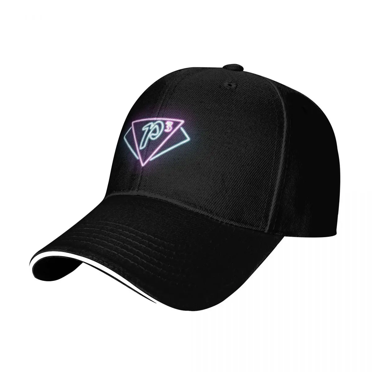 Charmed P3 Club Neon Sign Baseball Cap Gift for Him Her Casual Daily Wear Quick Dry Performance