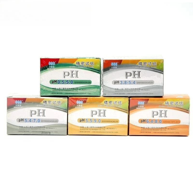 PH Test Paper Book Wide Range Test Paper Wholesale Testing Pet Food and Diet PH Monitoring Litmus Test Paper