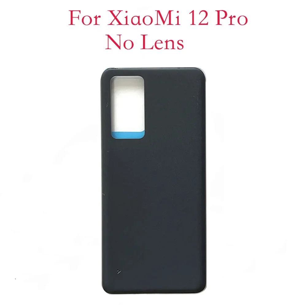 Battery Cover Door Back Housing For Xiaomi Mi 12 Pro Glass Lid Rear Mi12 Pro 2201122C 2201122G With Camera Frame Lens