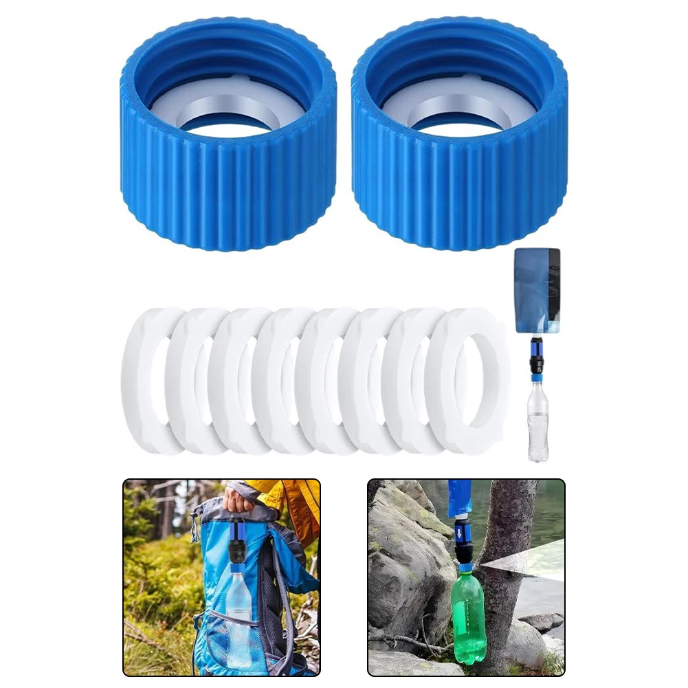 Outdoor Filter Adapter Outdoor Tool Gravity System Outdoor Water Filter Kit Multi-functional Use Camping Trips