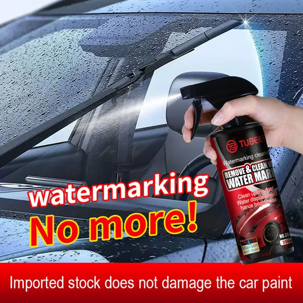 350ml Water Spot Remover For Car Windows Home Glass Surface Watermarks Water Stains Acid Rain Spots Oil Films Cleaning Agen S0Q4