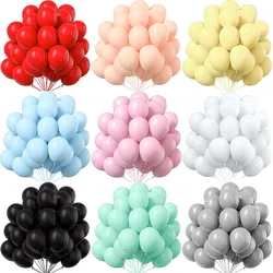 10/20/30pcs 5/10/12inch Latex Balloons Red Pink Black Wedding Globos Decoration Baby Shower Festival Birthday Party Decor Ballon