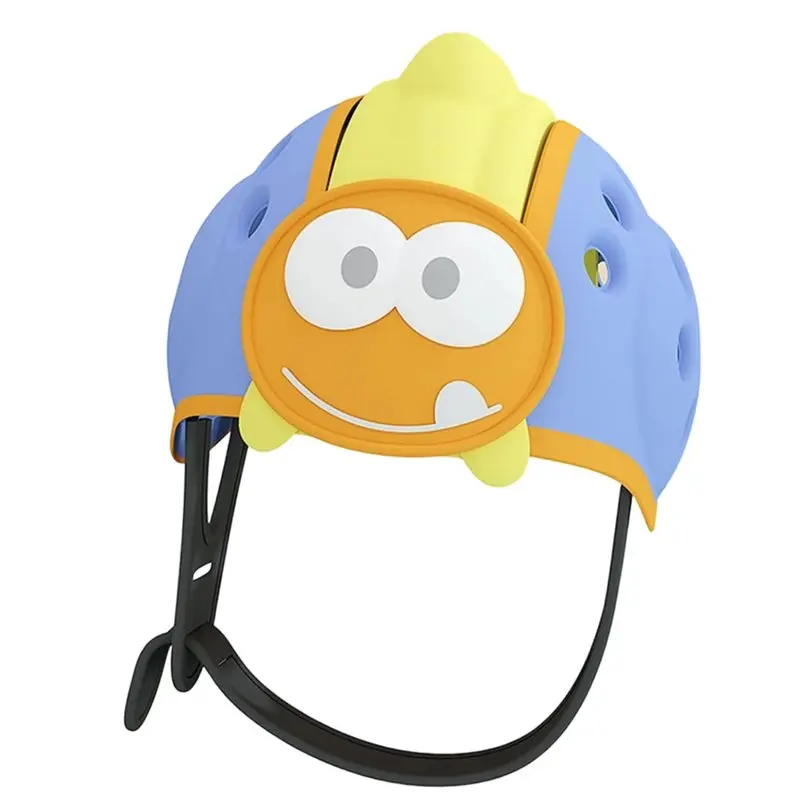 

AINY-Soft Breathable Baby Head Protector Adjustable Anti-Collision Infant Safety Hat For Crawling And Walking