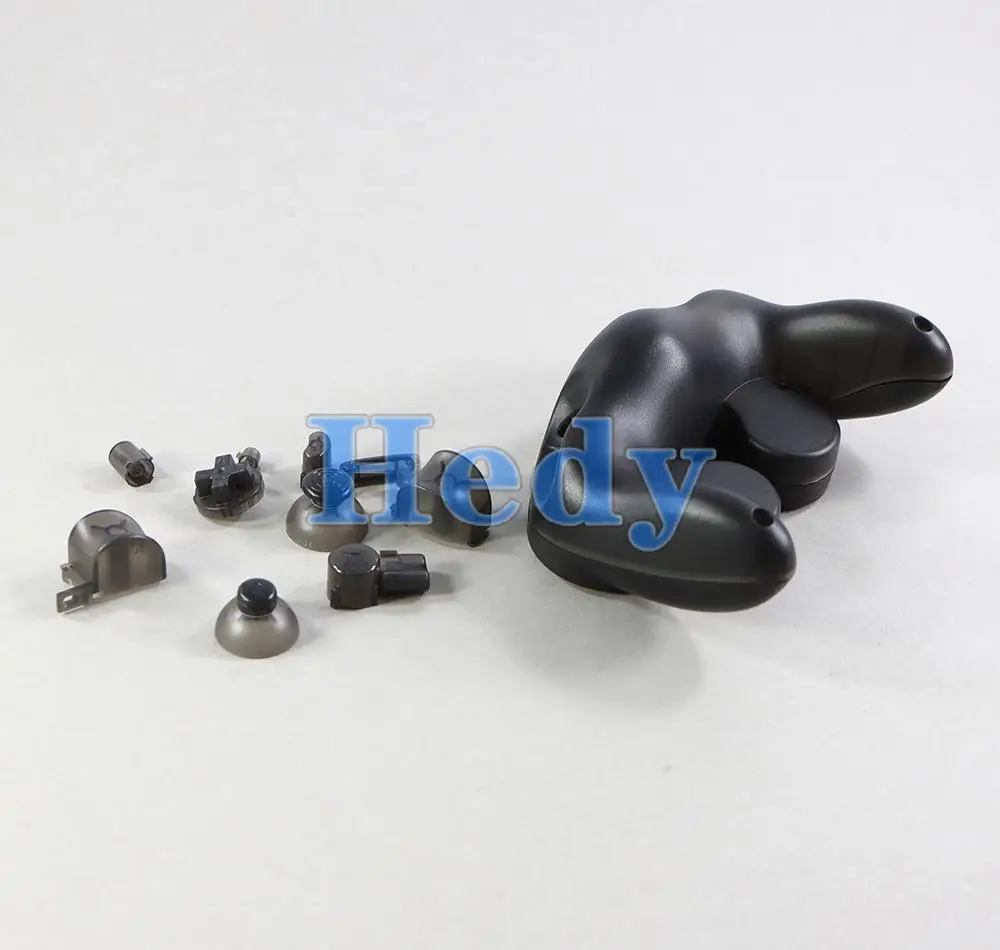 10 مجموعات لوحدة تحكم NGC استبدال الجبهة الخلفية شل الإسكان غطاء مع ABXY L R Z Dpad زر لمقبض Gamecube