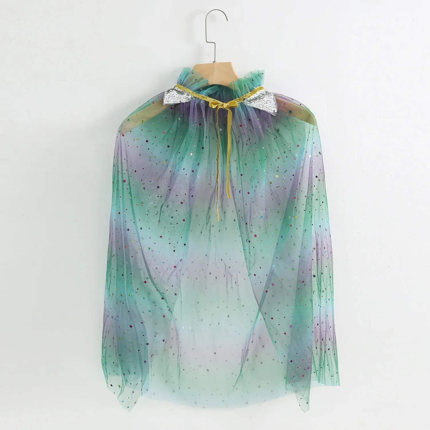 Novelty Girls Cloak Princess Cape Costumes Dress up Pretend Play Christmas Cosplay Party Accessories