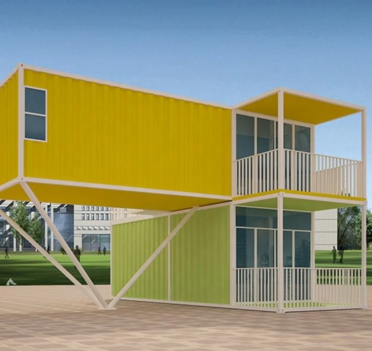 Modern Modular Prefabricated Homes Luxury Duplex Modified Shipping Container 3 Bedroom Container Homes