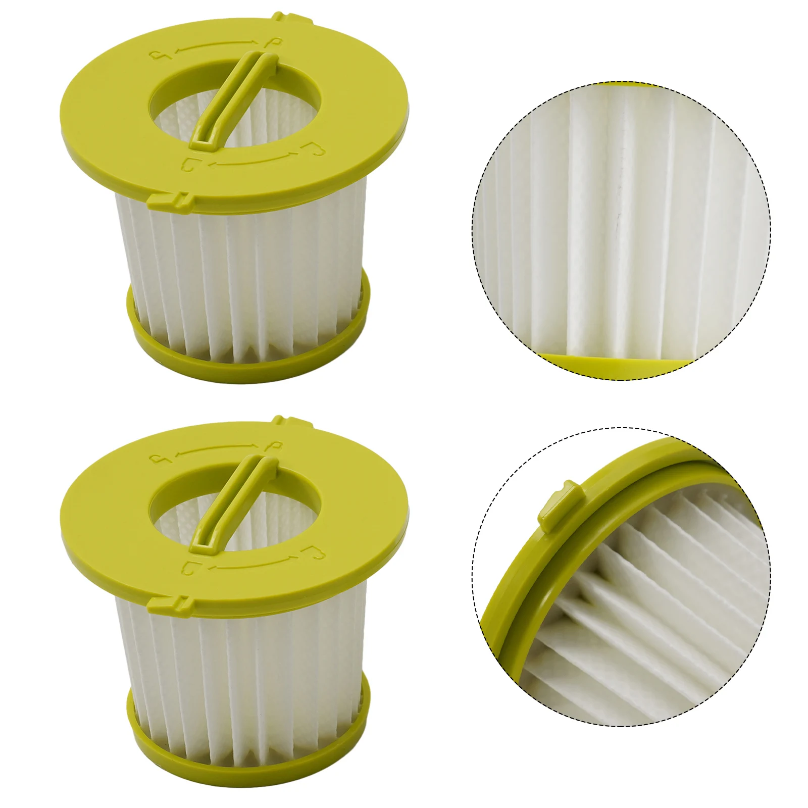 Brand New Filter 2 X 2pcs Filter Floor Cleaning For PCL704 CL705 Hand Vacuum Cleaner Replacement Filter Household