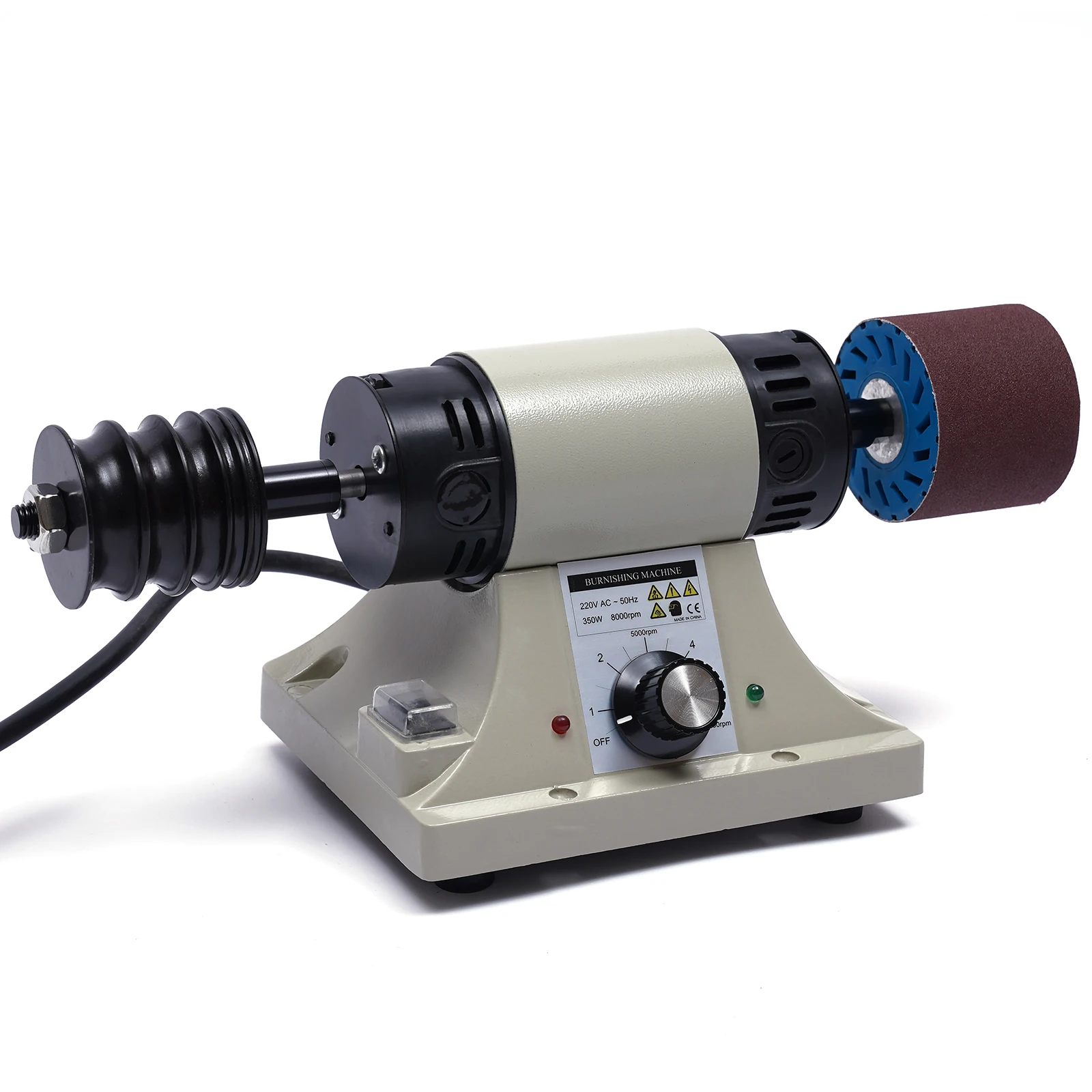Elektrische Leer Polijstmachine Polijstmachine Slijpmachine Grinder Tool Hoge Kwaliteit Burnisher 350W 220V