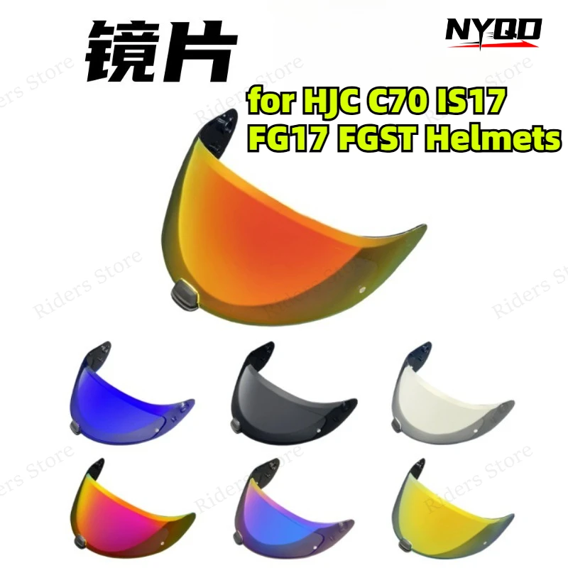 Helmet Visor Reinforced Day/Night Compatible with C70 IS17 FG17 FGST Electric Scooter Helmet Replacement For HJ20M