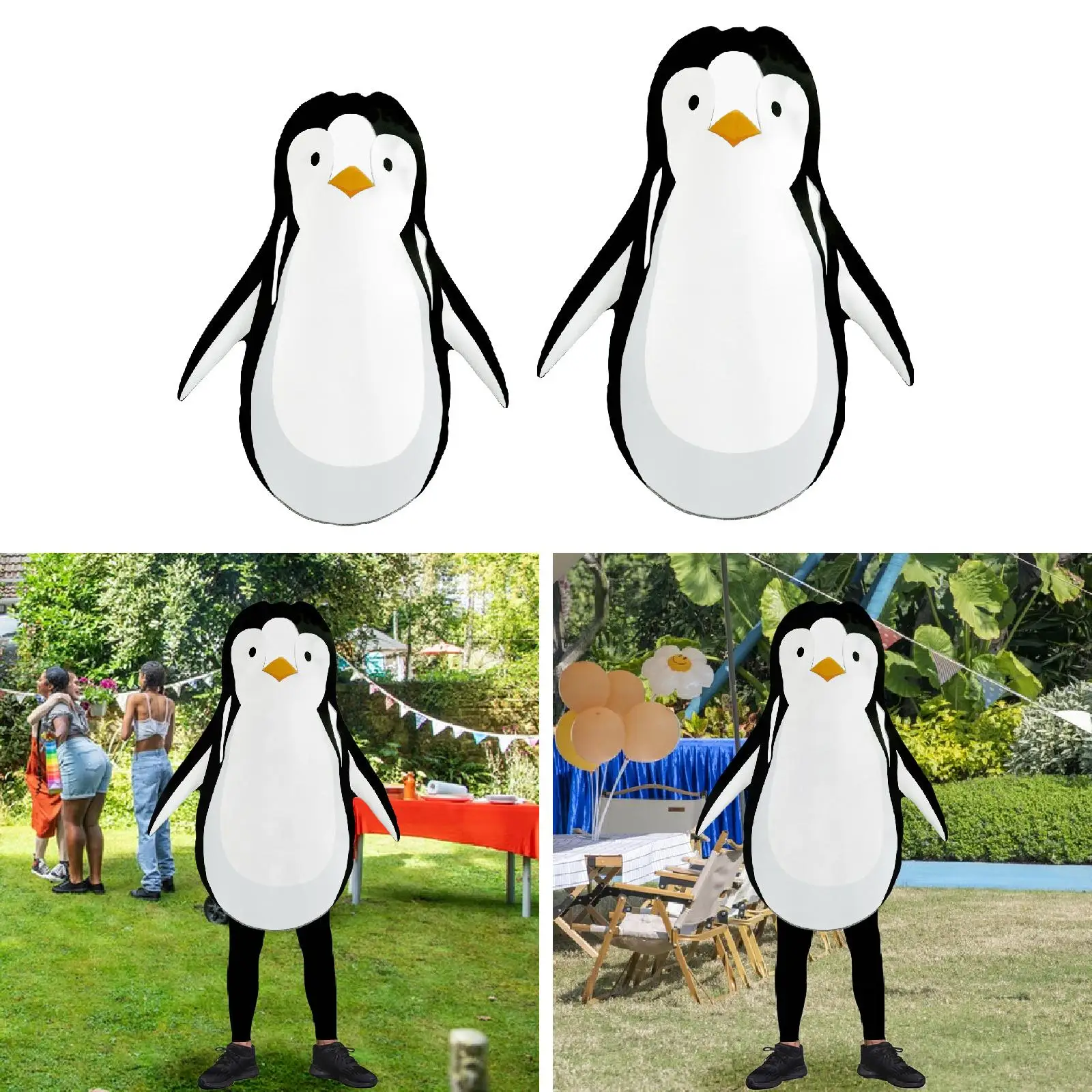 

Penguin Costume Gift Animal Themed Party Dressing up Carnival Cosplay Outfit