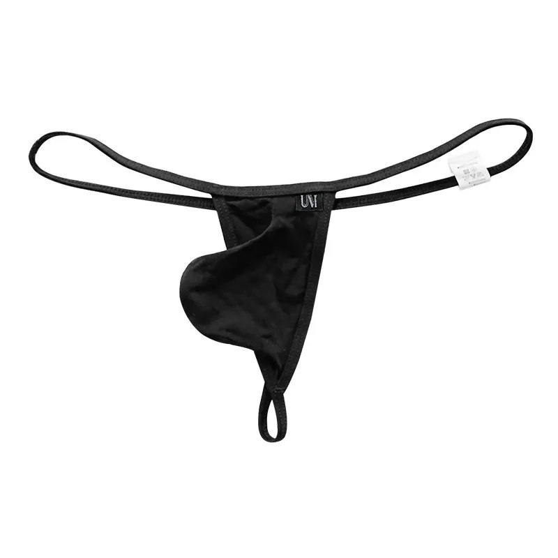 

Мужские крутые шелковые стринги с низкой посадкой, мягкое дышащее нижнее белье, однотонные удобные тонкие сексуальные трусы для мужчин