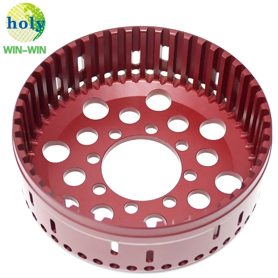 

Best Price CNC Machining Aluminum 7075 Ducati Clutch Basket HD009-48T Motorcycle Spare Parts Machining Services