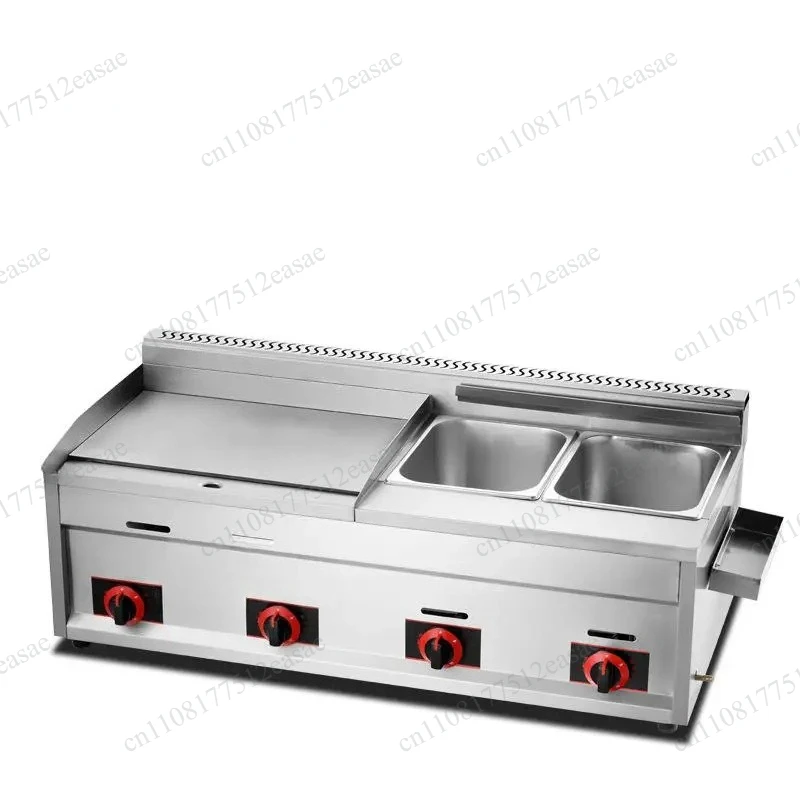 Commercial multifunctional barbecue pot with frying pan cooking equipment