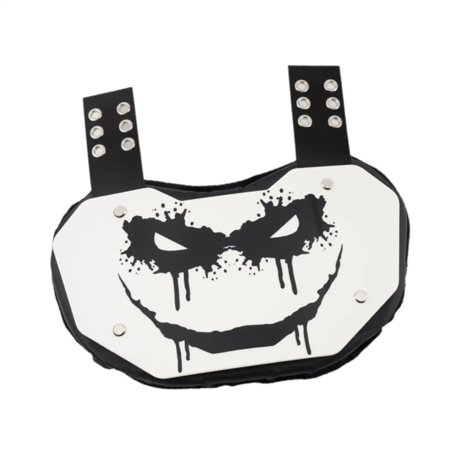 

Sports Back Bone Plate Football Gear Professional with Padding Rugby Back Pads